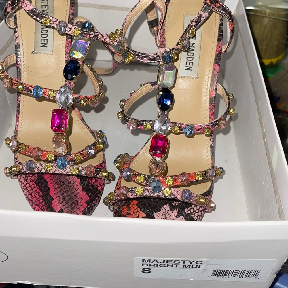 Majestic  Bright High Heels (5 inch heel)